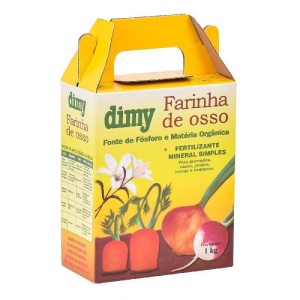 Fertilizante Farinha De Osso Dimy - 1kg