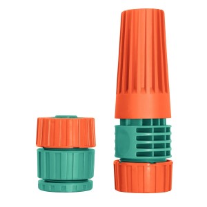 Conjunto para Irrigação Tramontina com Engate e Esguicho Rosqueado para Mangueira 1/2