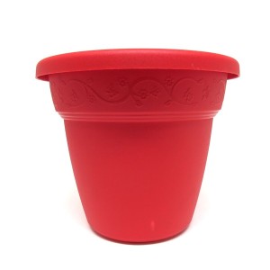 Vaso Vicenza Vermelho - 10 cm - Desli
