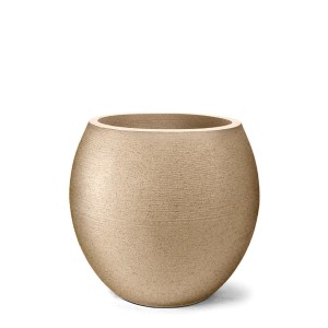 Vaso Grafiato Oval Areia - 42cm X 37cm – Nutriplan